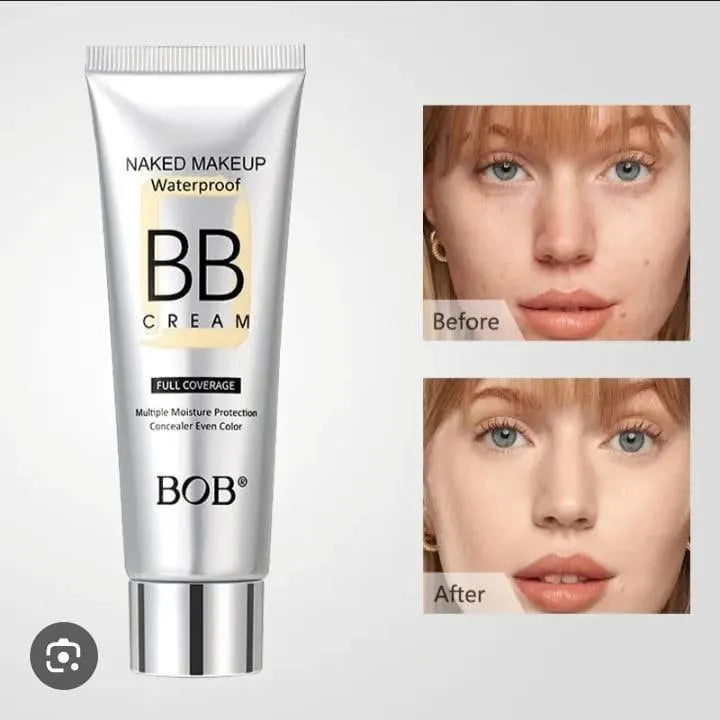 Naked Makeup Waterproof BB Cream Full Coverage