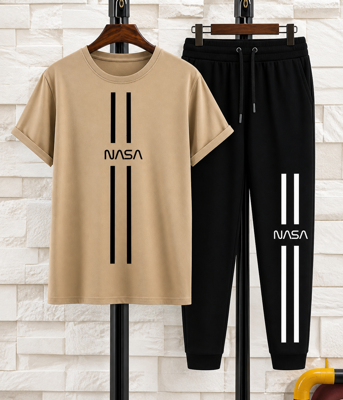 MENS NASA PRINTED TRACKSUIT 2 PEICES